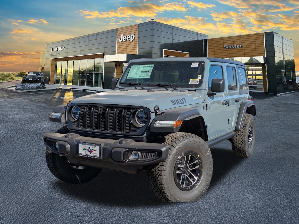 New 2026 Jeep Wrangler 4-DOOR WILLYS Sport Utility