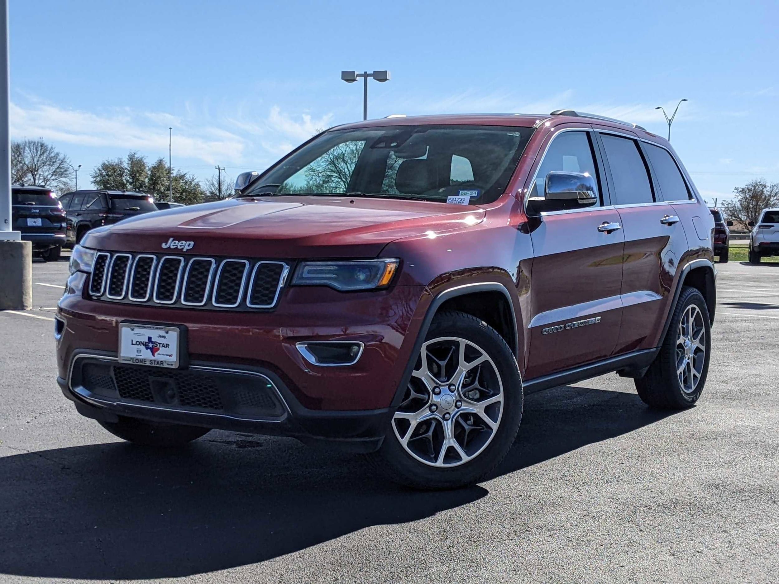 Used 2022 Jeep Grand Cherokee WK Limited with VIN 1C4RJEBG0NC128109 for sale in San Antonio, TX