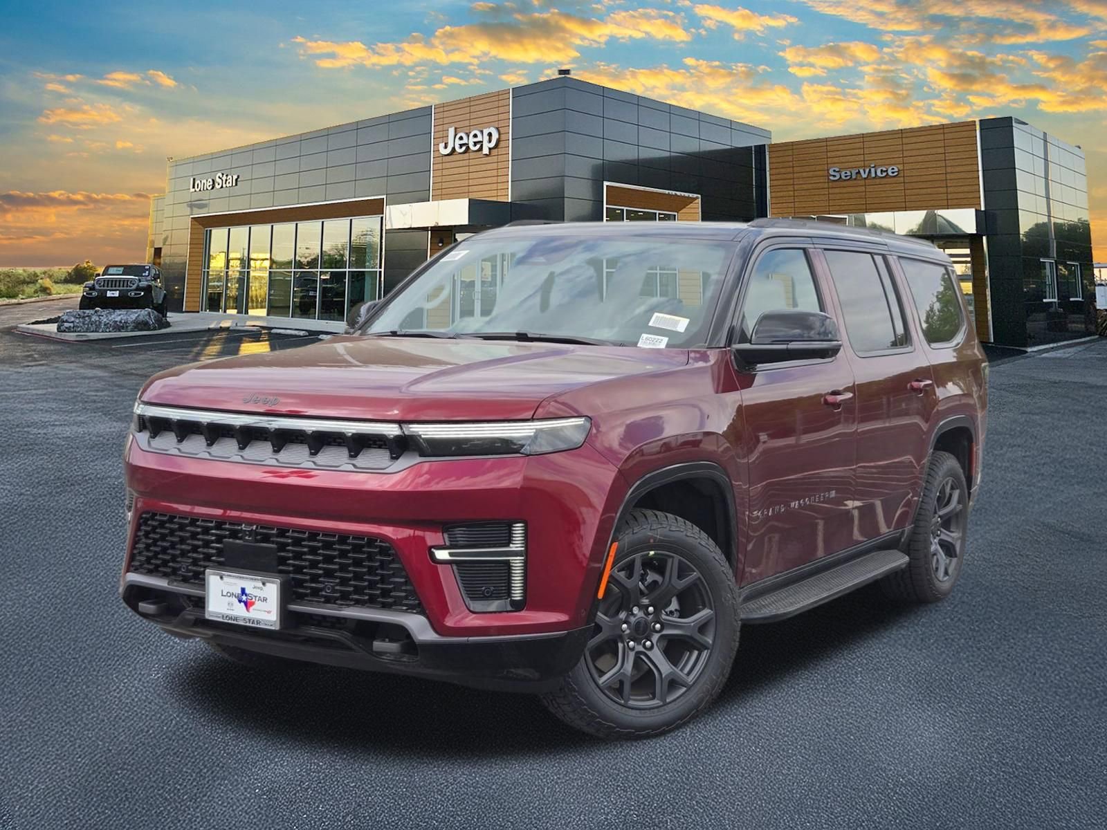 Velvet Red Pearlcoat 2026 Jeep Grand Wagoneer Upland 4WD SUV / Crossover Four-Wheel Drive 8-Speed Automatic
