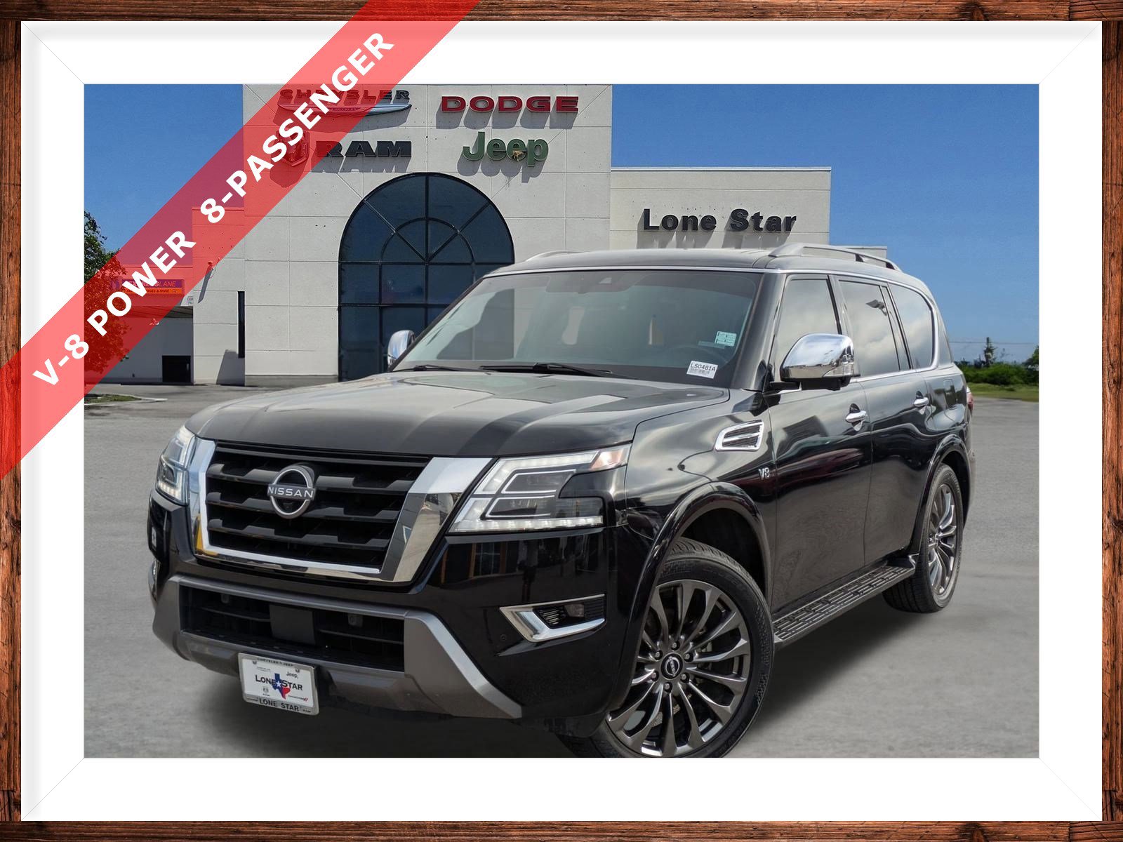 2021 Nissan Armada Platinum's photo