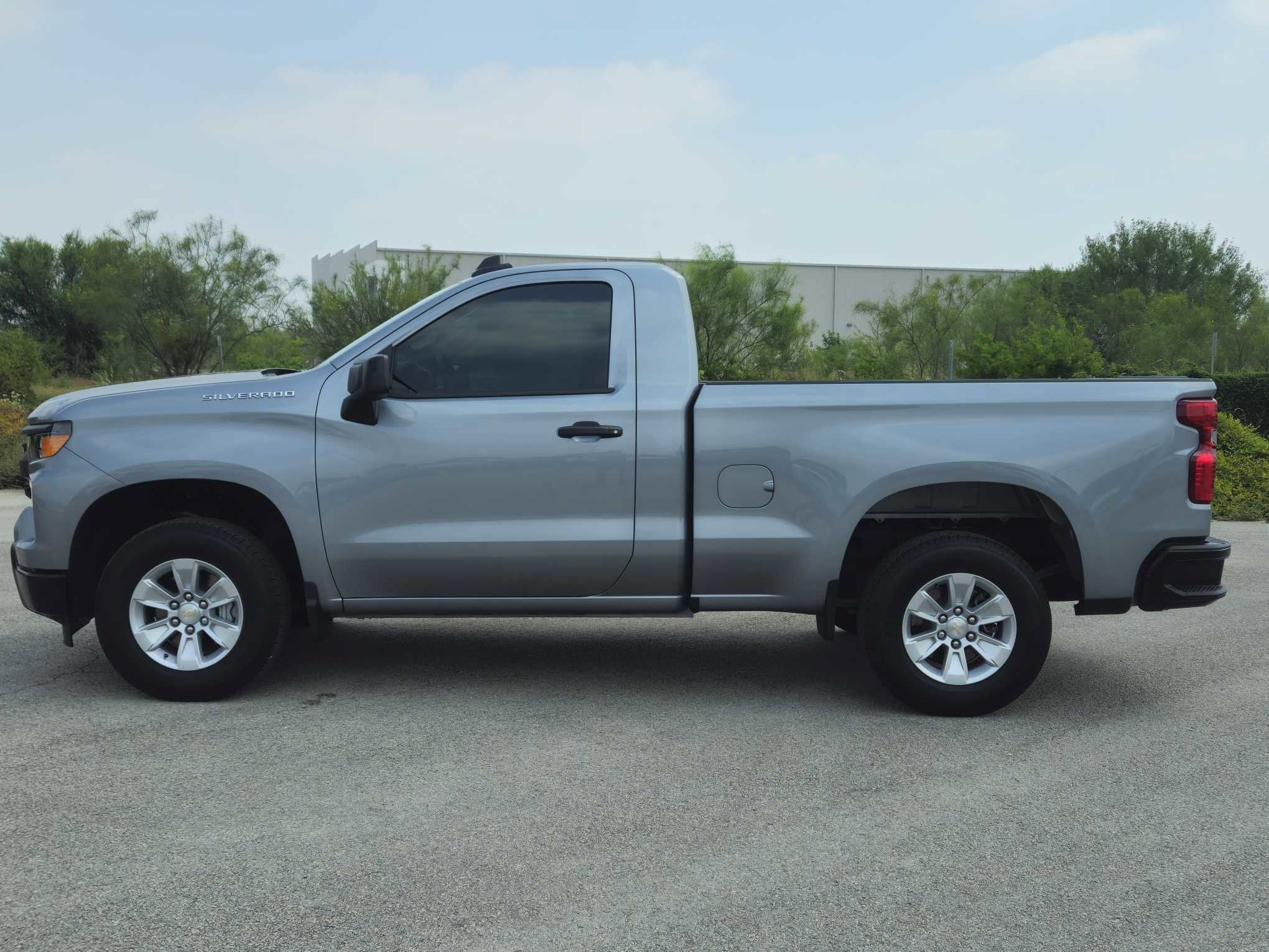 Used 2024 Chevrolet Silverado 1500 Work Truck with VIN 3GCNAAEK3RG122301 for sale in San Antonio, TX