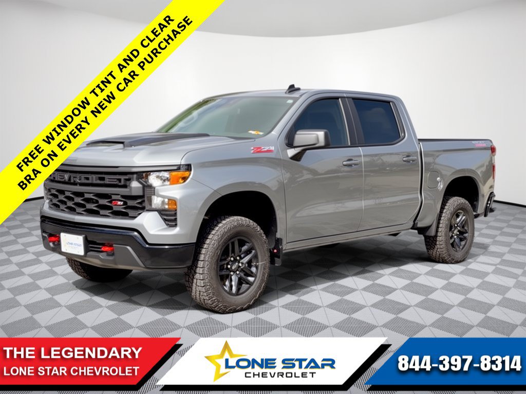New 2026 Chevrolet Silverado 1500 Custom Trail Boss Truck