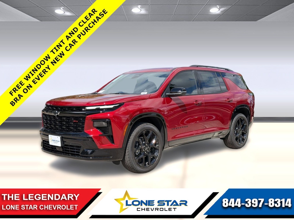 New 2026 Chevrolet Traverse RS SUV