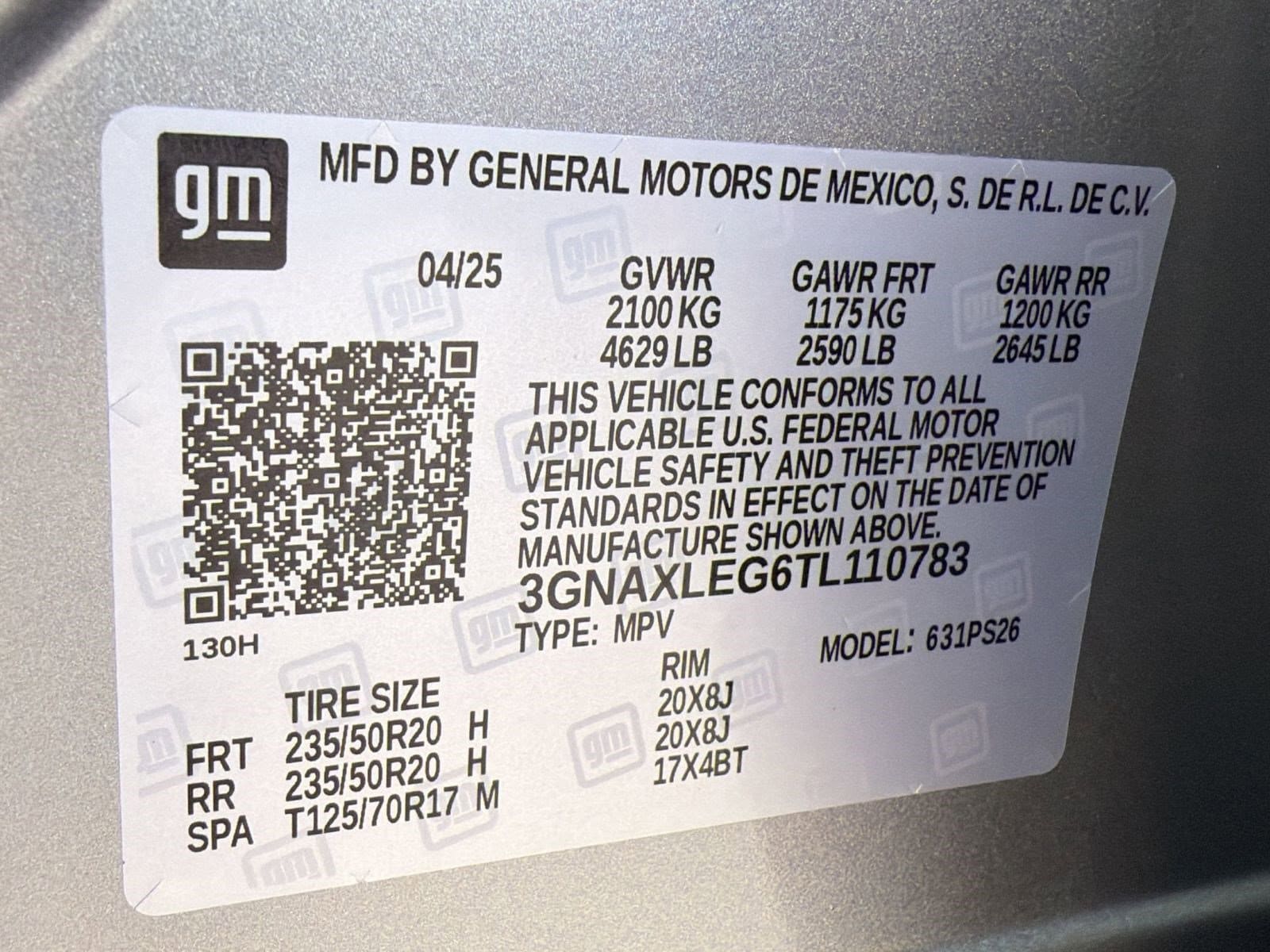 2026 Chevrolet Equinox RS - Photo 20