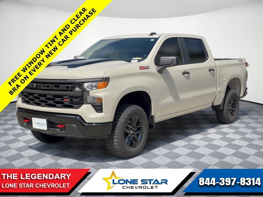 New 2026 Chevrolet Silverado 1500 Custom Trail Boss Truck