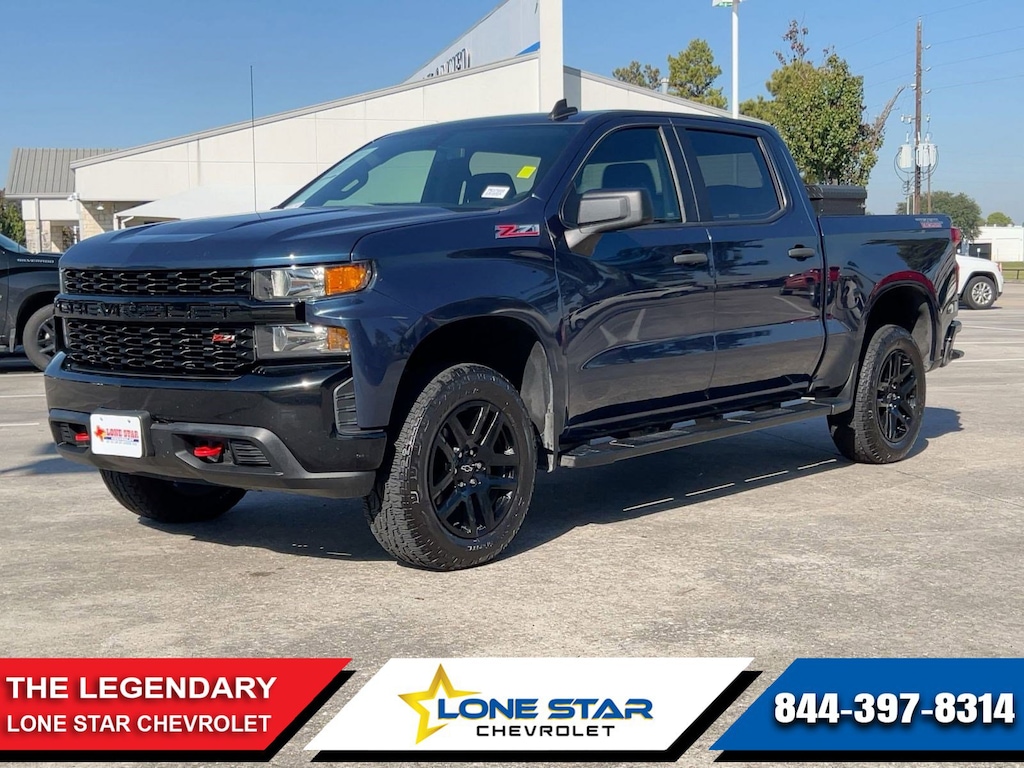 Used 2021 Chevrolet Silverado 1500 Custom Trail Boss Truck