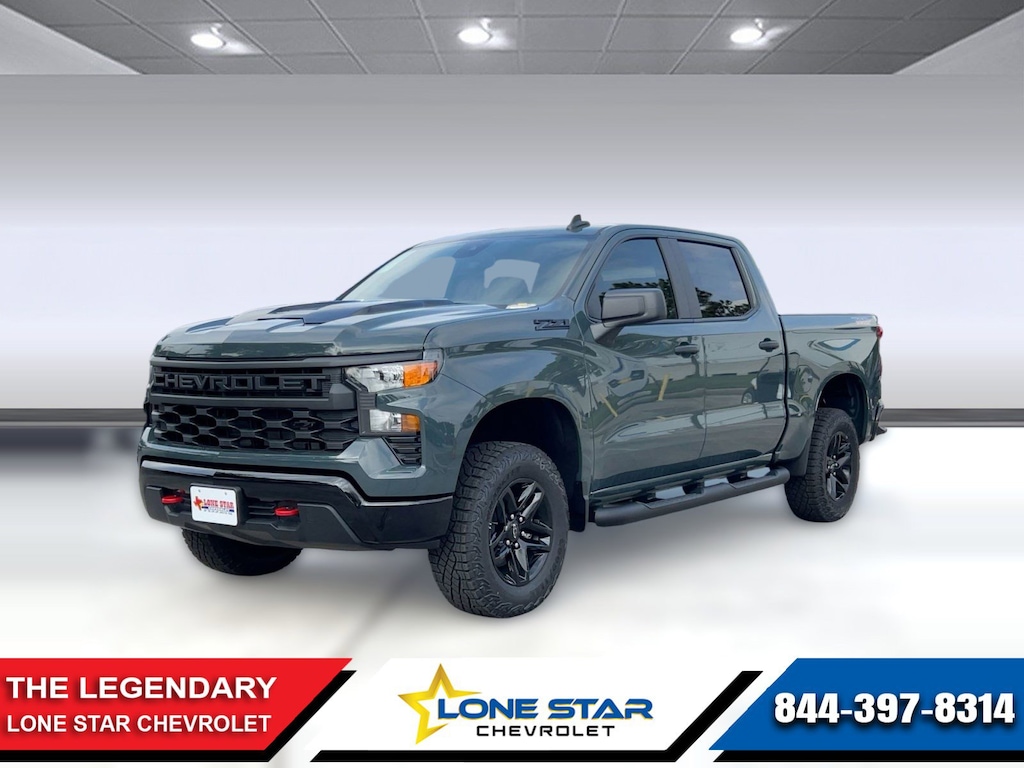 New 2026 Chevrolet Silverado 1500 Custom Trail Boss Truck