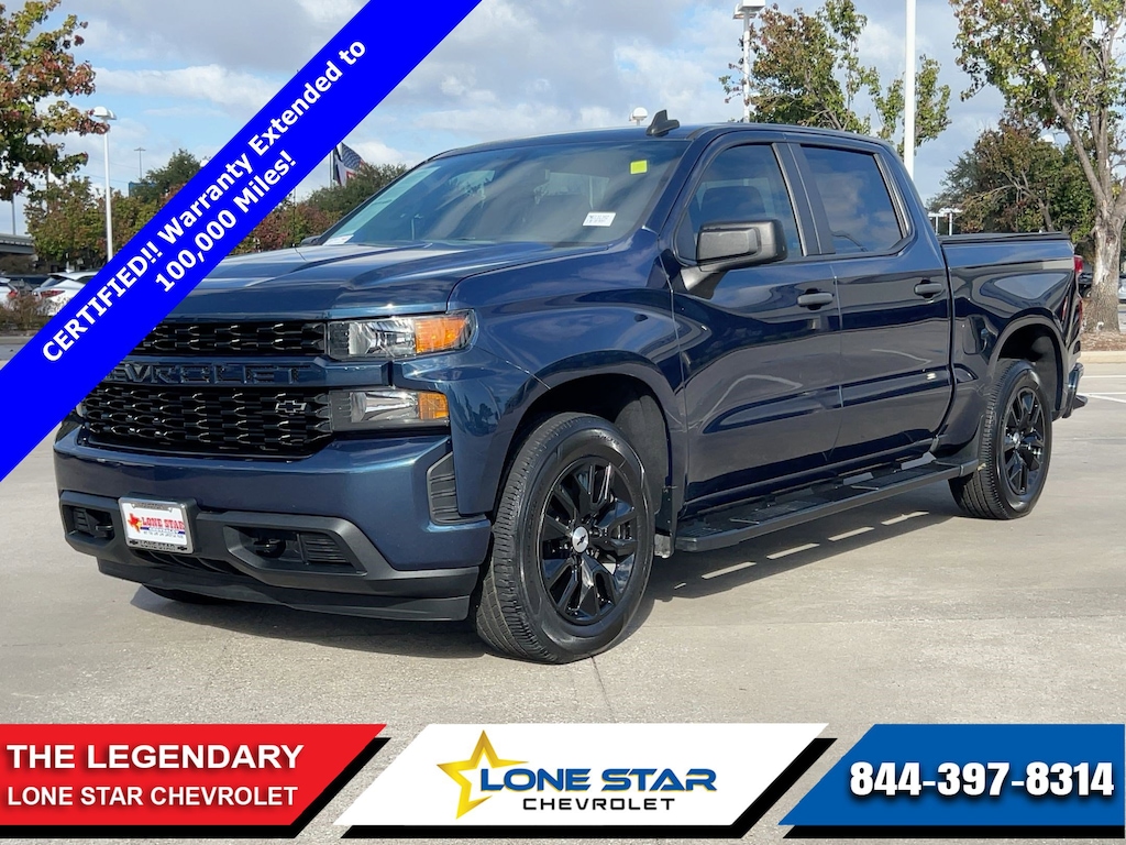 Certified 2022 Chevrolet Silverado 1500 LTD Custom Truck