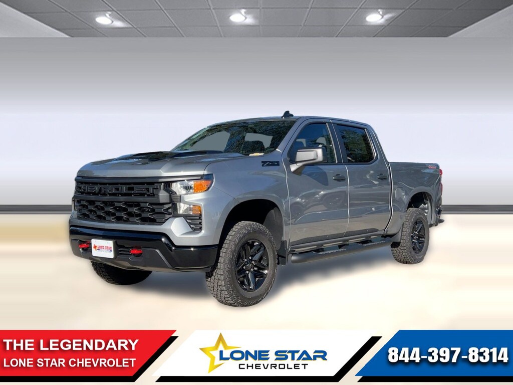 New 2026 Chevrolet Silverado 1500 Custom Trail Boss Truck