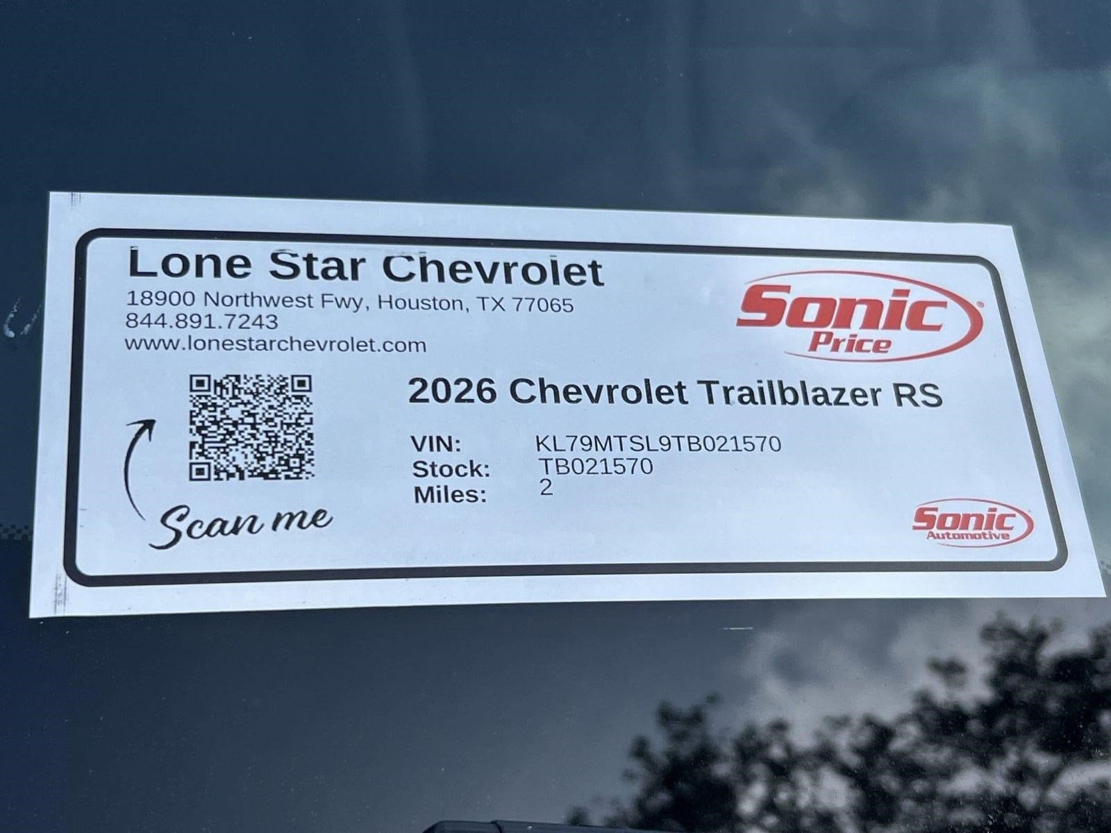 2026 Chevrolet Trailblazer RS - Photo 29