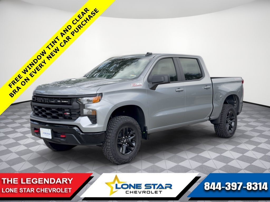 New 2026 Chevrolet Silverado 1500 Custom Trail Boss Truck