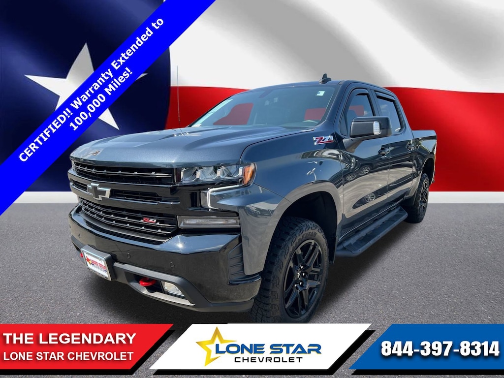Certified 2022 Chevrolet Silverado 1500 LTD LT Trail Boss Truck