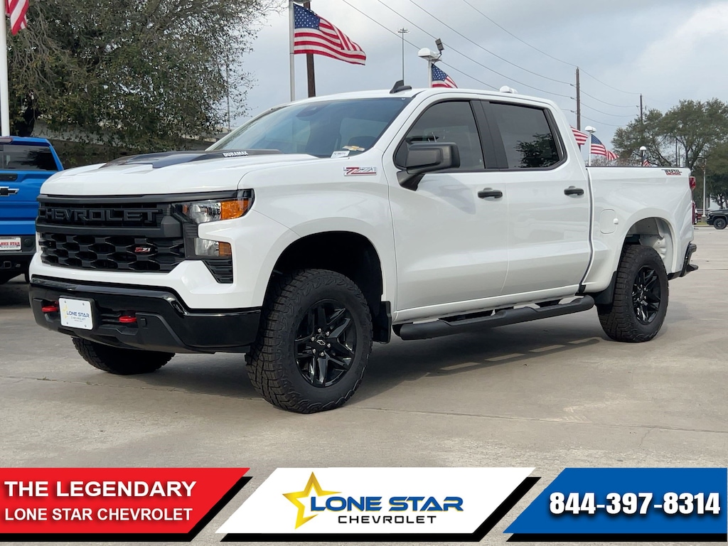 New 2026 Chevrolet Silverado 1500 Custom Trail Boss Truck