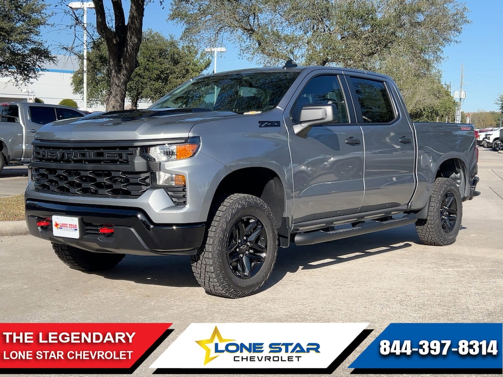 New 2026 Chevrolet Silverado 1500 Custom Trail Boss Truck