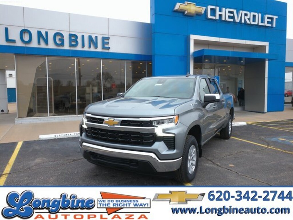 New 2024 Chevrolet Silverado 1500 For Sale at Longbine Auto Plaza VIN