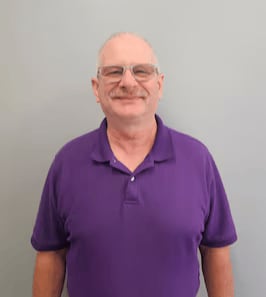 Staff member David "Simple" Simon from d671ebc836bc