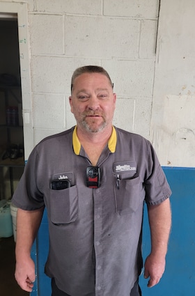 Staff member John Highley from 173e686d0180