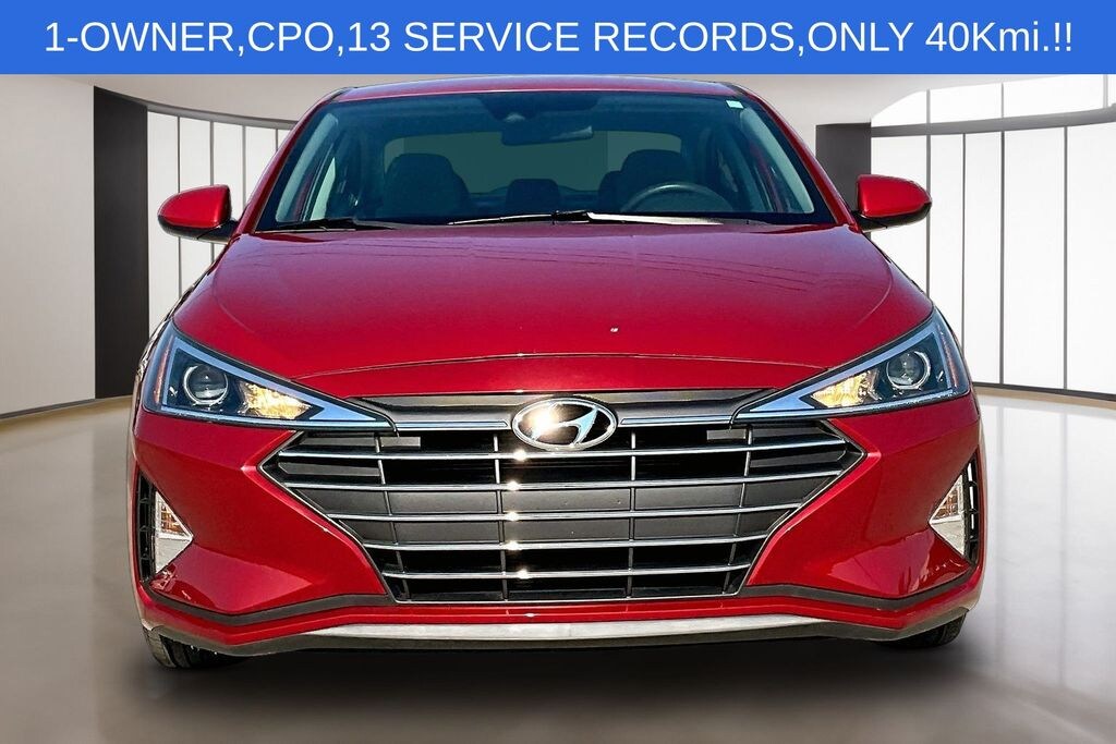 Certified 2020 Hyundai Elantra SEL Sedan