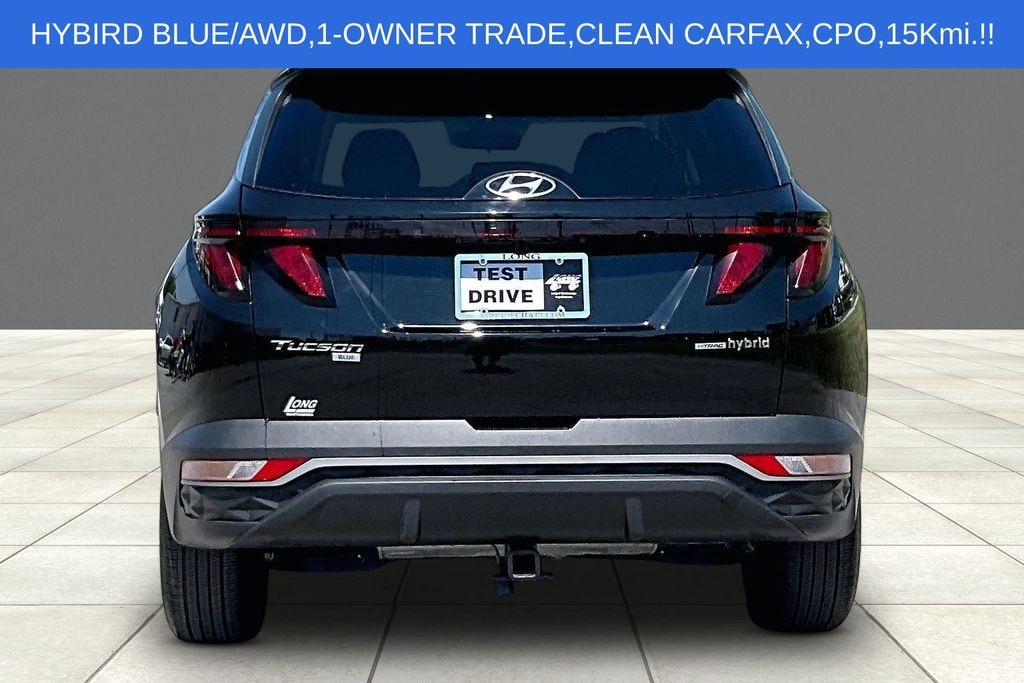 Certified 2024 Hyundai Tucson Hybrid Blue SUV