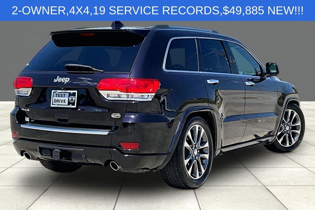Used 2018 Jeep Grand Cherokee Overland SUV