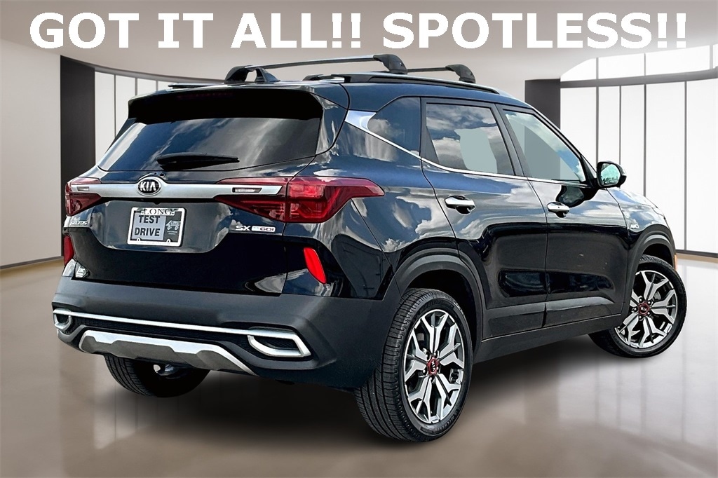 Used 2021 Kia Seltos SX with VIN KNDETCA22M7107482 for sale in Chattanooga, TN