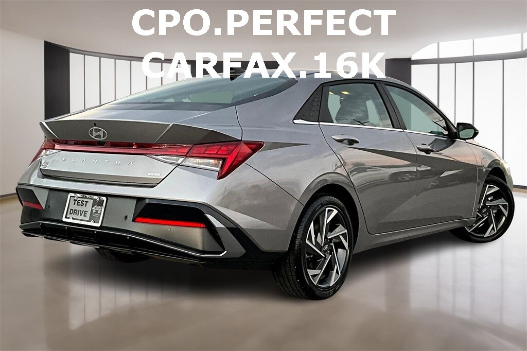 Certified 2024 Hyundai Elantra Hybrid Limited Sedan