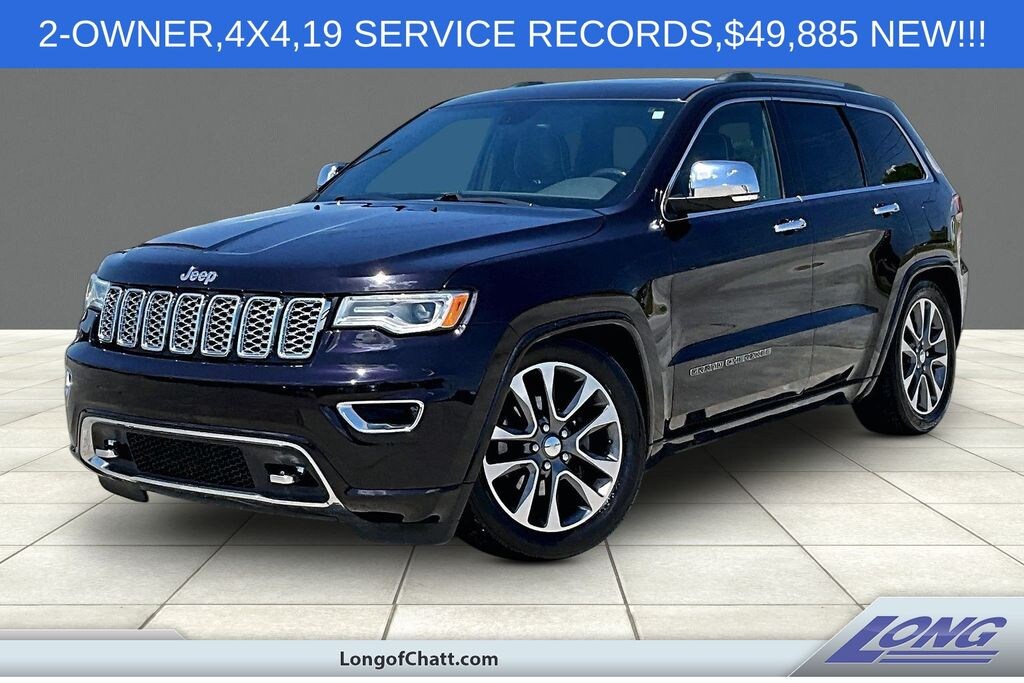 Used 2018 Jeep Grand Cherokee Overland SUV