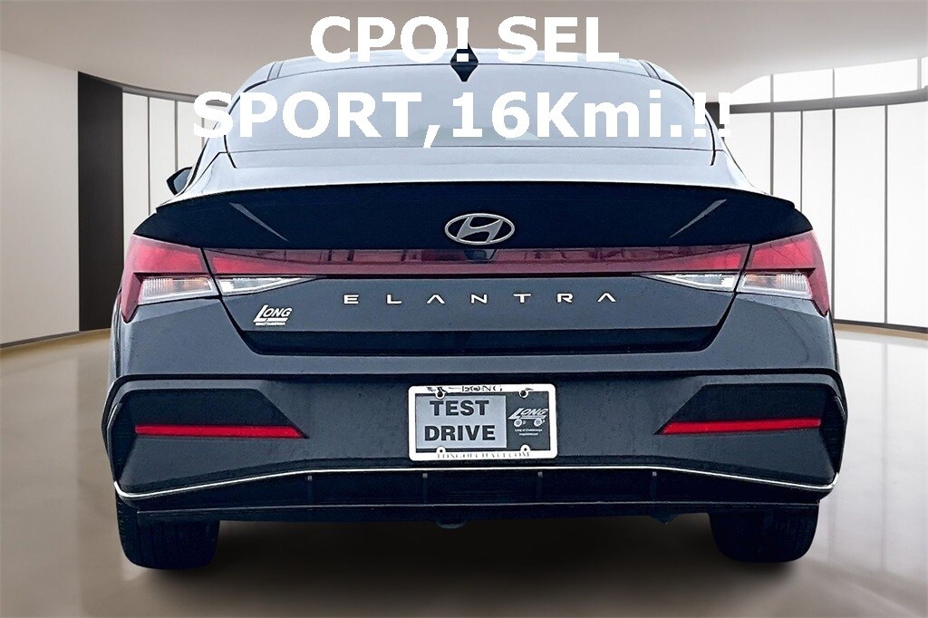 Certified 2025 Hyundai Elantra SEL Sport Sedan