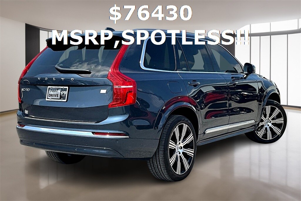 Used 2024 Volvo XC90 Recharge Plug-In Hybrid T8 Plus Bright Theme 7 Passenger SUV