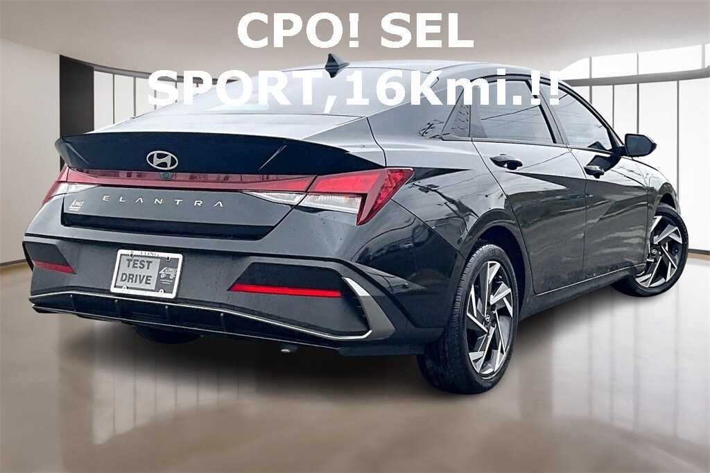 Certified 2025 Hyundai Elantra SEL Sport Sedan
