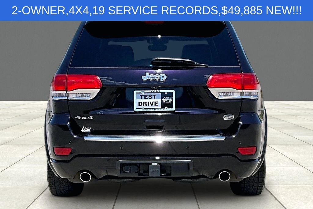 Used 2018 Jeep Grand Cherokee Overland SUV