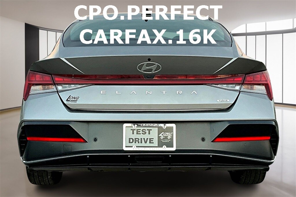 Certified 2024 Hyundai Elantra Hybrid Limited Sedan