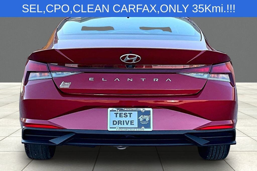 Certified 2023 Hyundai Elantra SEL Sedan