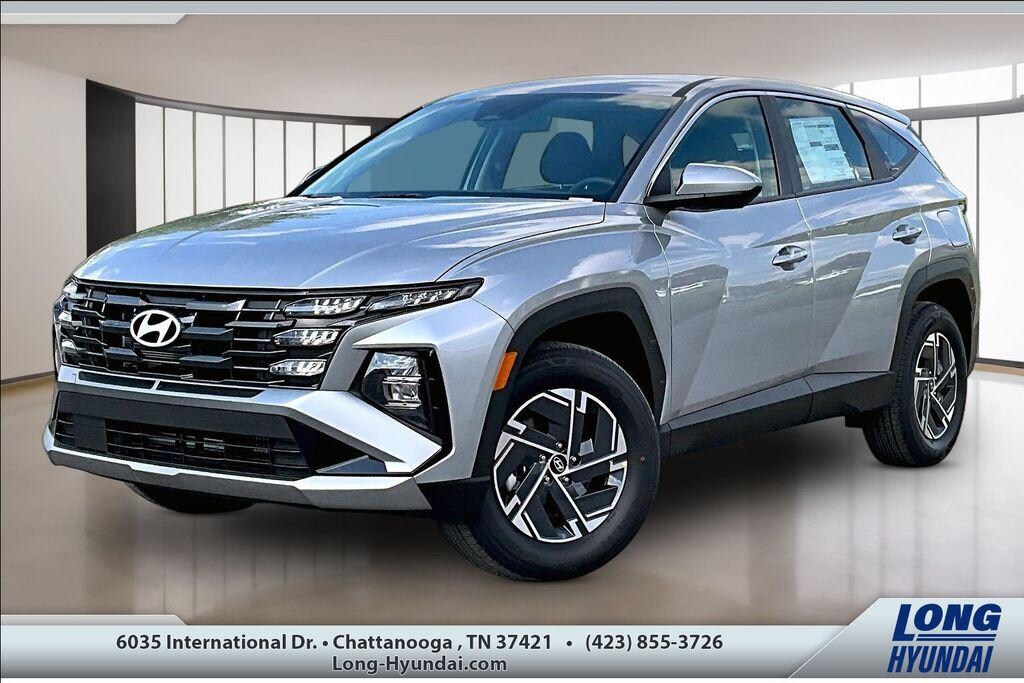 New 2026 Hyundai Tucson Hybrid Blue SUV
