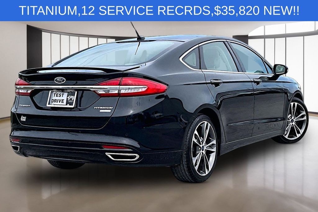 Used 2017 Ford Fusion Titanium Sedan