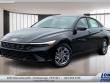 New 2025 Hyundai Elantra Hybrid Blue Sedan