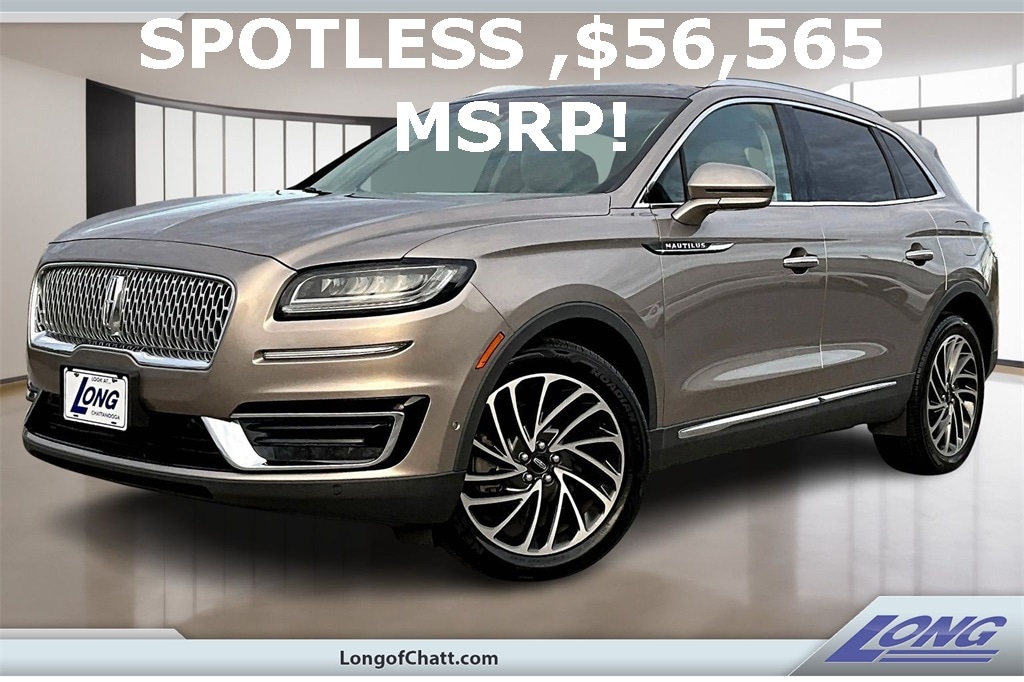 Used 2019 Lincoln Nautilus Reserve SUV