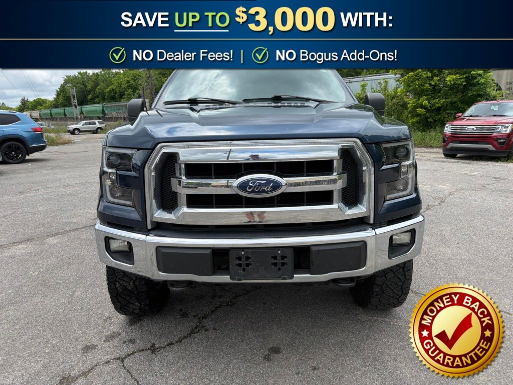 Used 2015 Ford F-150 XLT with VIN 1FTEW1E80FFB02736 for sale in Alabaster, AL