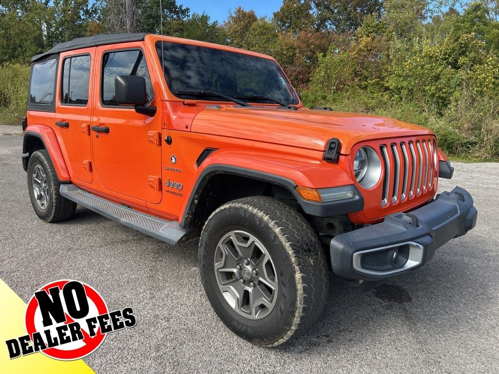 Used 2018 Jeep Wrangler Unlimited Sahara 4x4 SUV