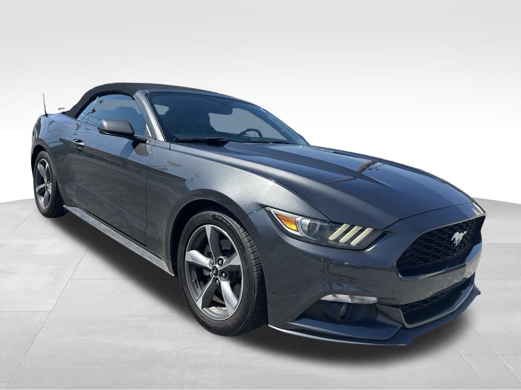 2015 Ford Mustang EcoBoost Premium Convertible photo 3