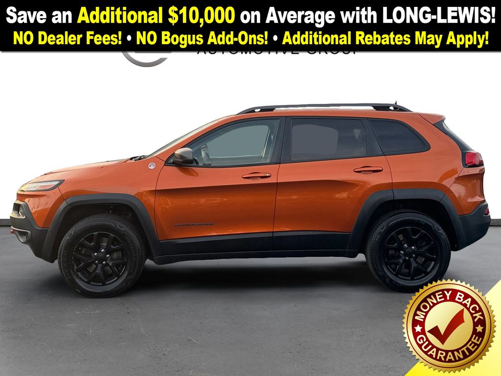 Used 2015 Jeep Cherokee Trailhawk with VIN 1C4PJMBS2FW642436 for sale in Alabaster, AL