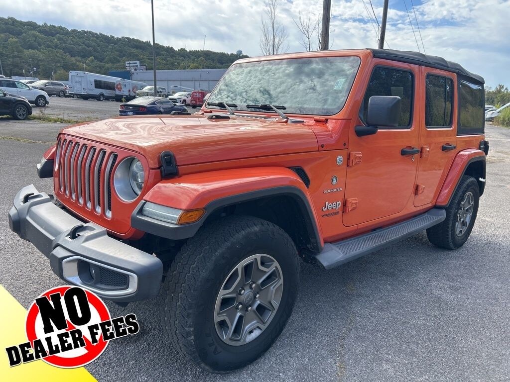 Used 2018 Jeep Wrangler Unlimited Sahara 4x4 SUV
