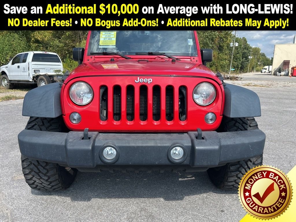 Used 2015 Jeep Wrangler Unlimited Sport 4x4 SUV
