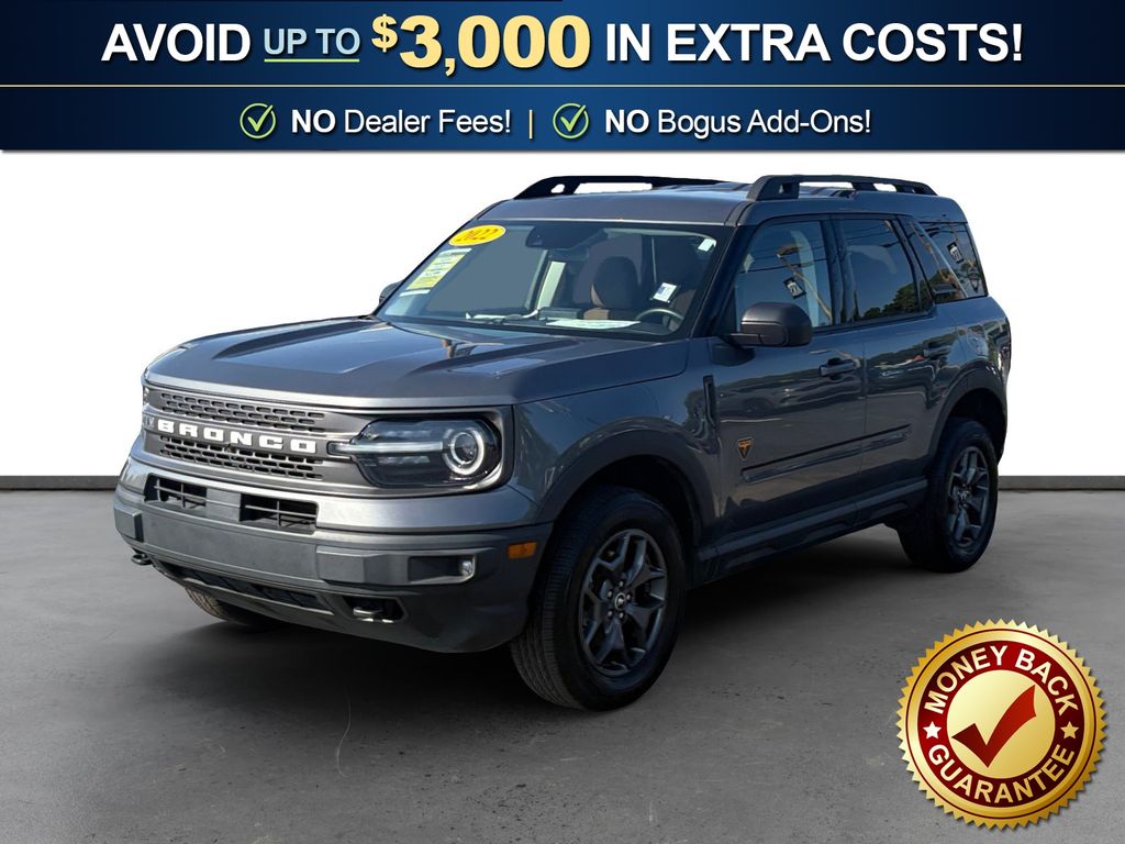 Used 2022 Ford Bronco Sport Badlands with VIN 3FMCR9D97NRD22024 for sale in Alabaster, AL