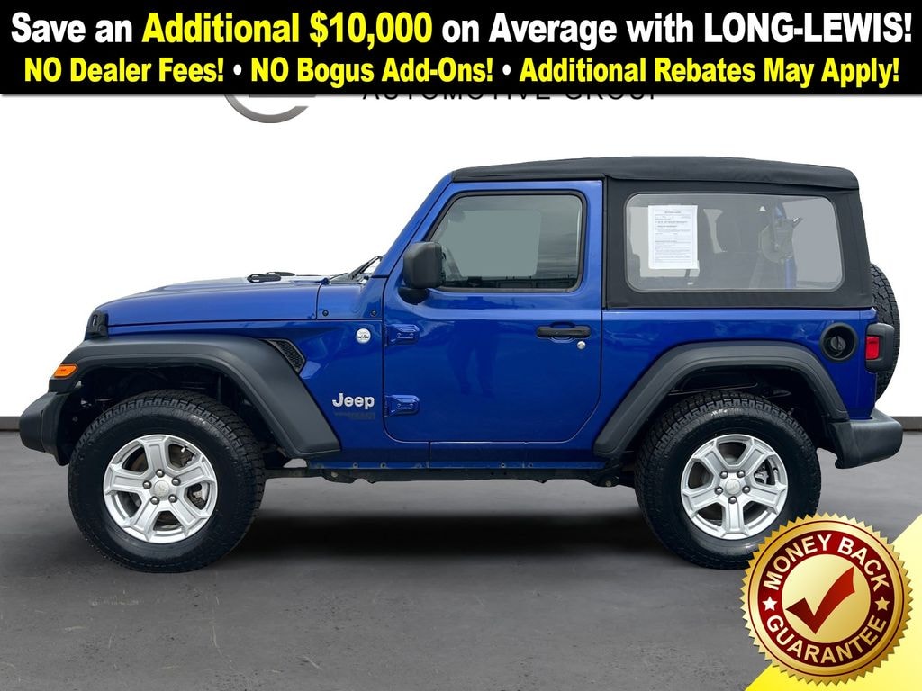 Used 2019 Jeep Wrangler Sport 4x4 SUV