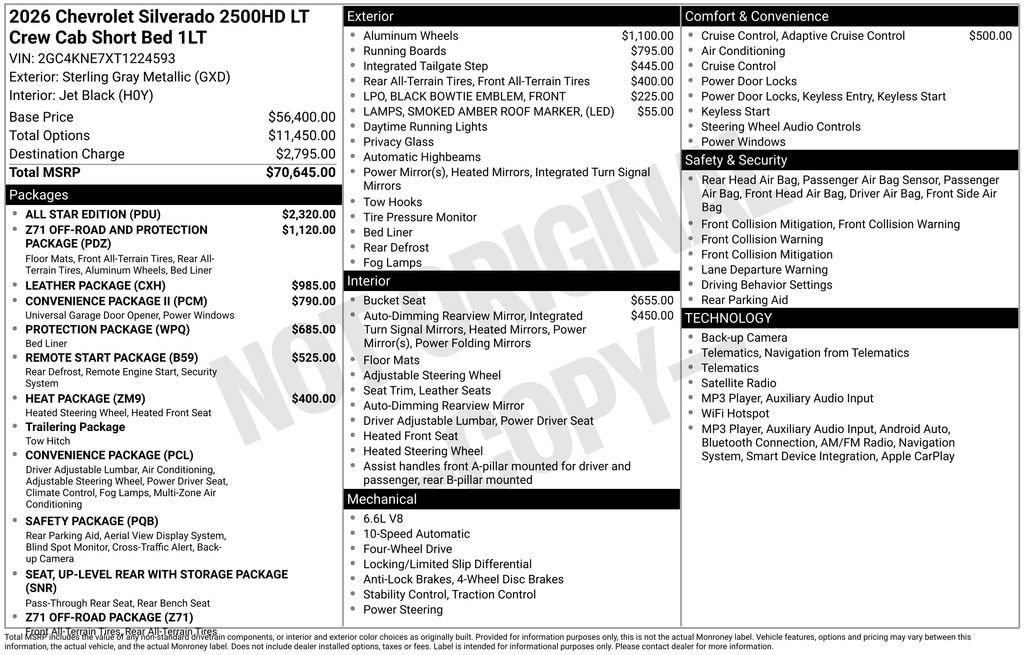 2026 Chevrolet Silverado 2500 HD LT - Photo 30