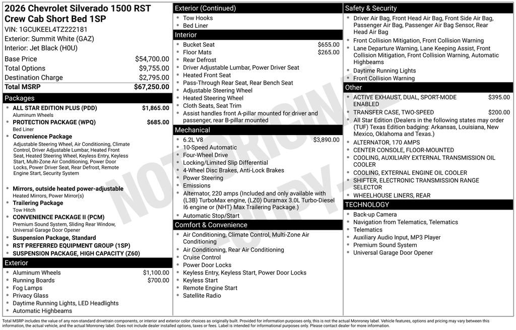 2026 Chevrolet Silverado 1500 RST - Photo 32