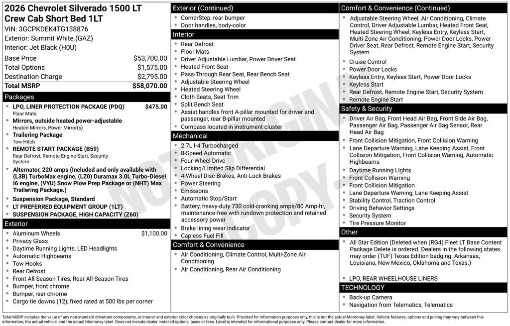 2026 Chevrolet Silverado 1500 LT - Photo 30