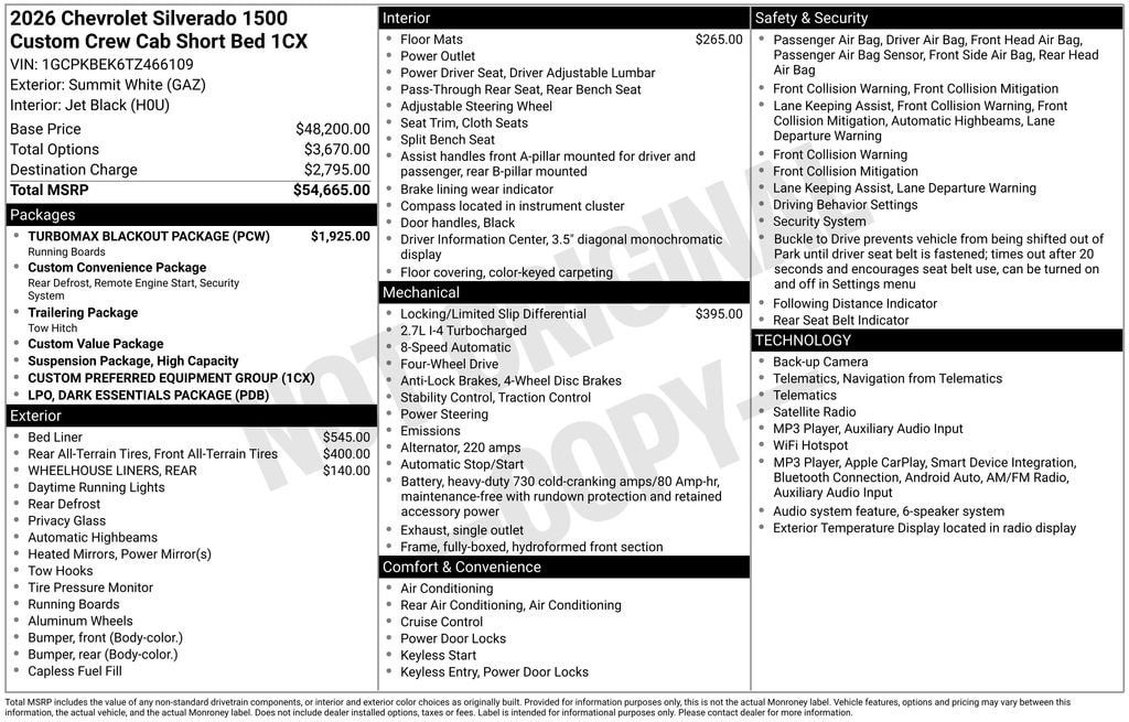 2026 Chevrolet Silverado 1500 Custom - Photo 29