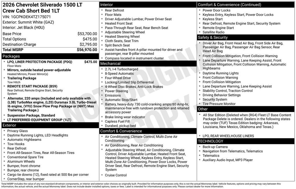 2026 Chevrolet Silverado 1500 LT - Photo 31